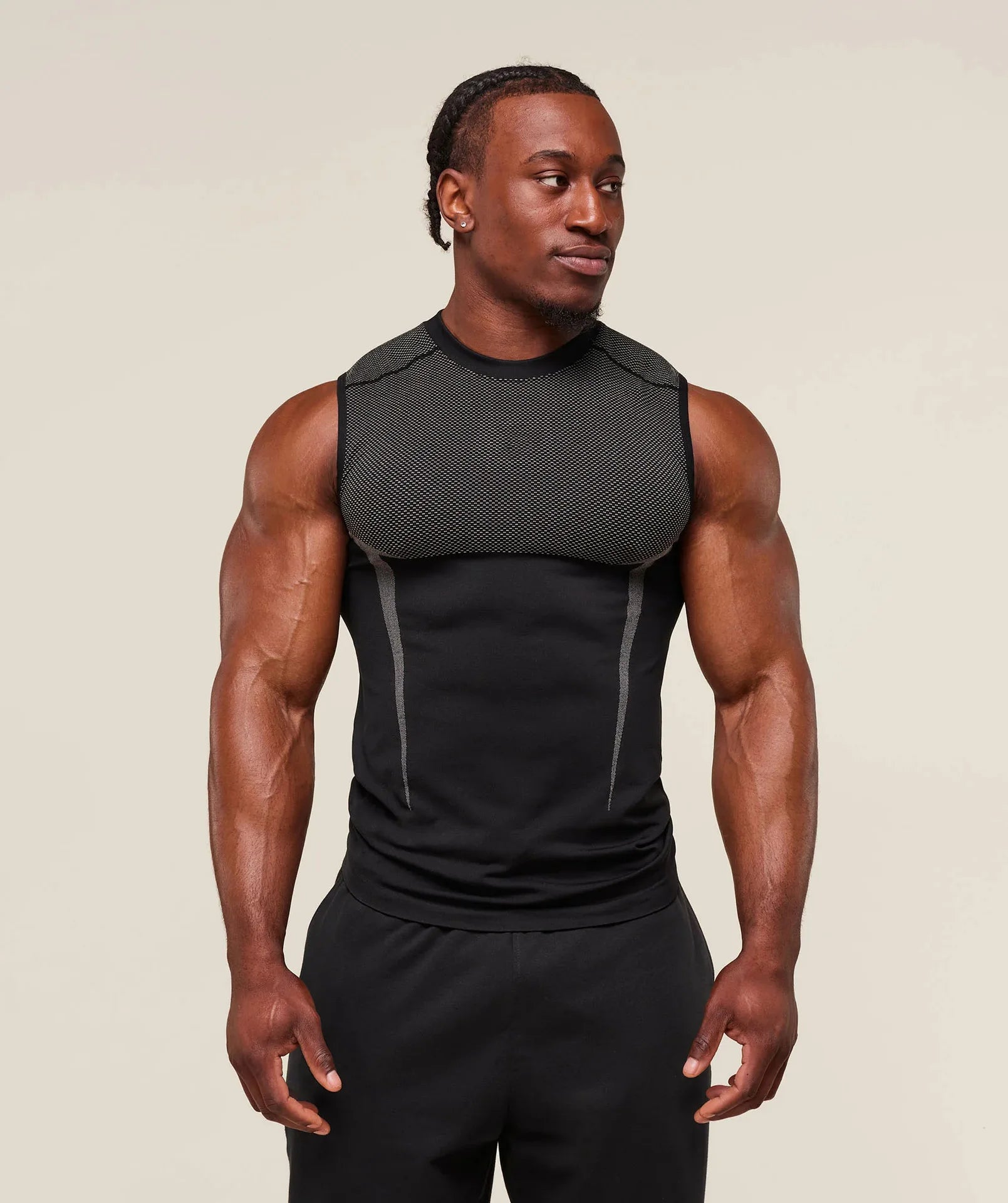 Summer Men's Tight sports vest