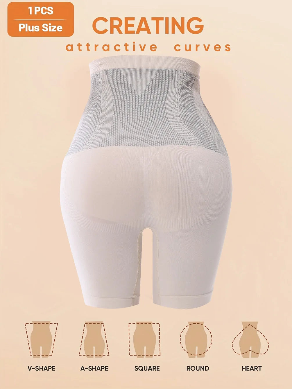 Women High-Waisted Shaping Pants – Seamless Tummy Slimming & Body Contouring