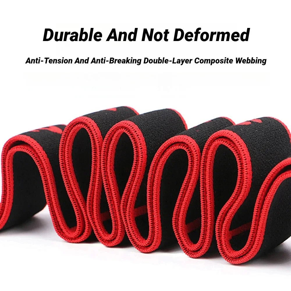 Yoga & Dance Stretching Belt Elastic Resistance Band for Pilates Workouts