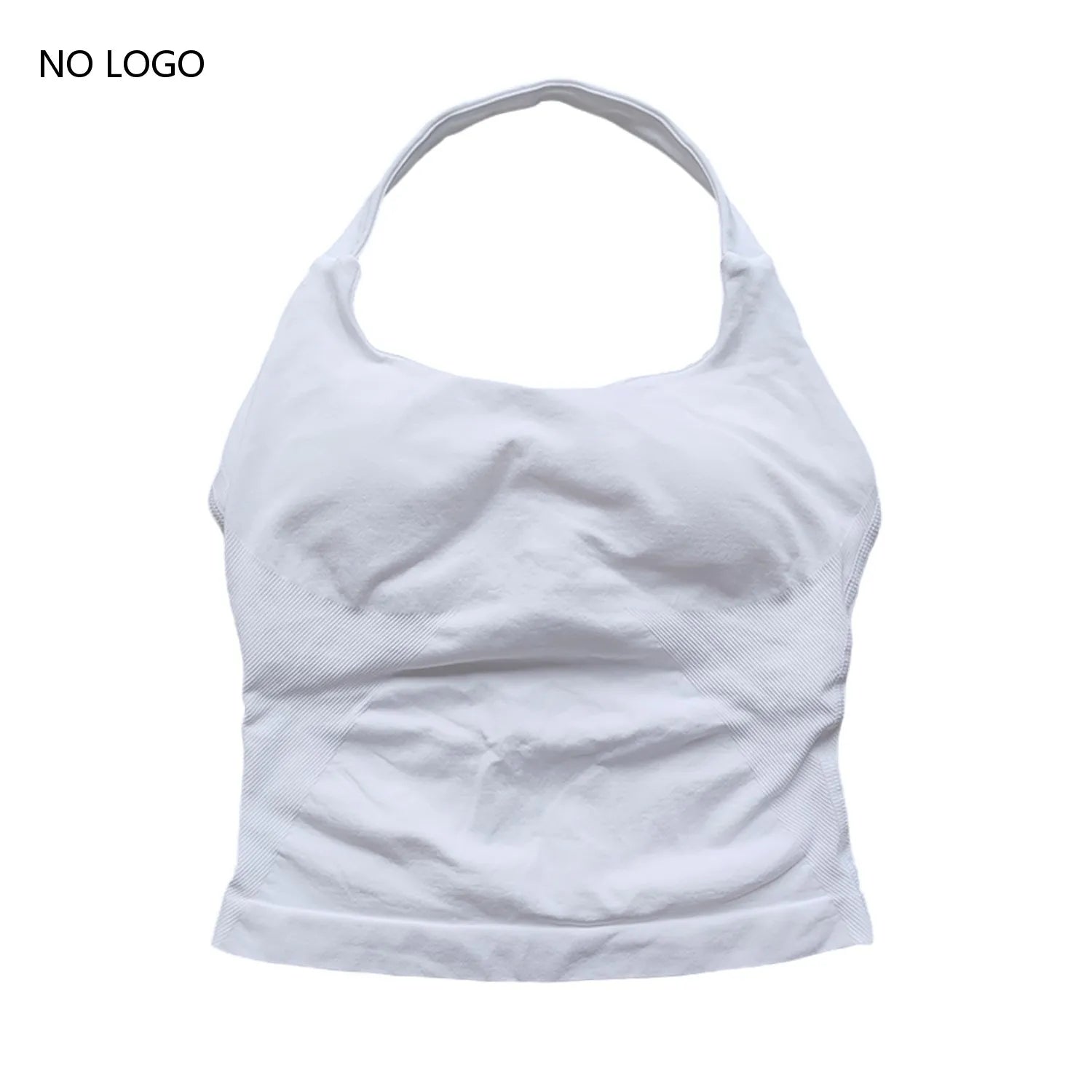 Impact Push-Up Yoga Sports Bra – Backless Tank Top for Gym & Activewear