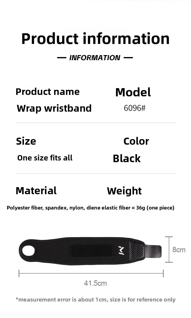 Wristband Elastic Bandage Support for Crossfit Powerlifting