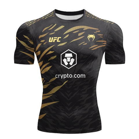 UFC Lightweight Training T-Shirt Breathable Summer Sportswear