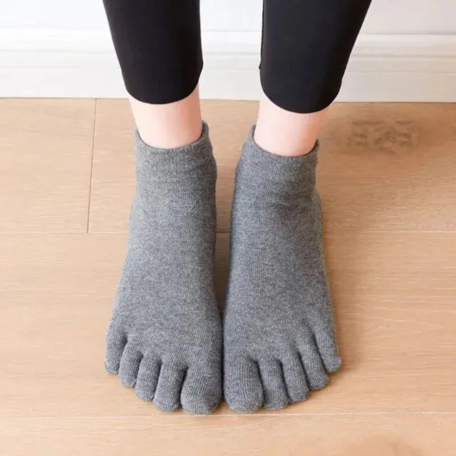 Breathable Cotton Pilates Socks for Women Non-Slip Yoga & Dance Socks