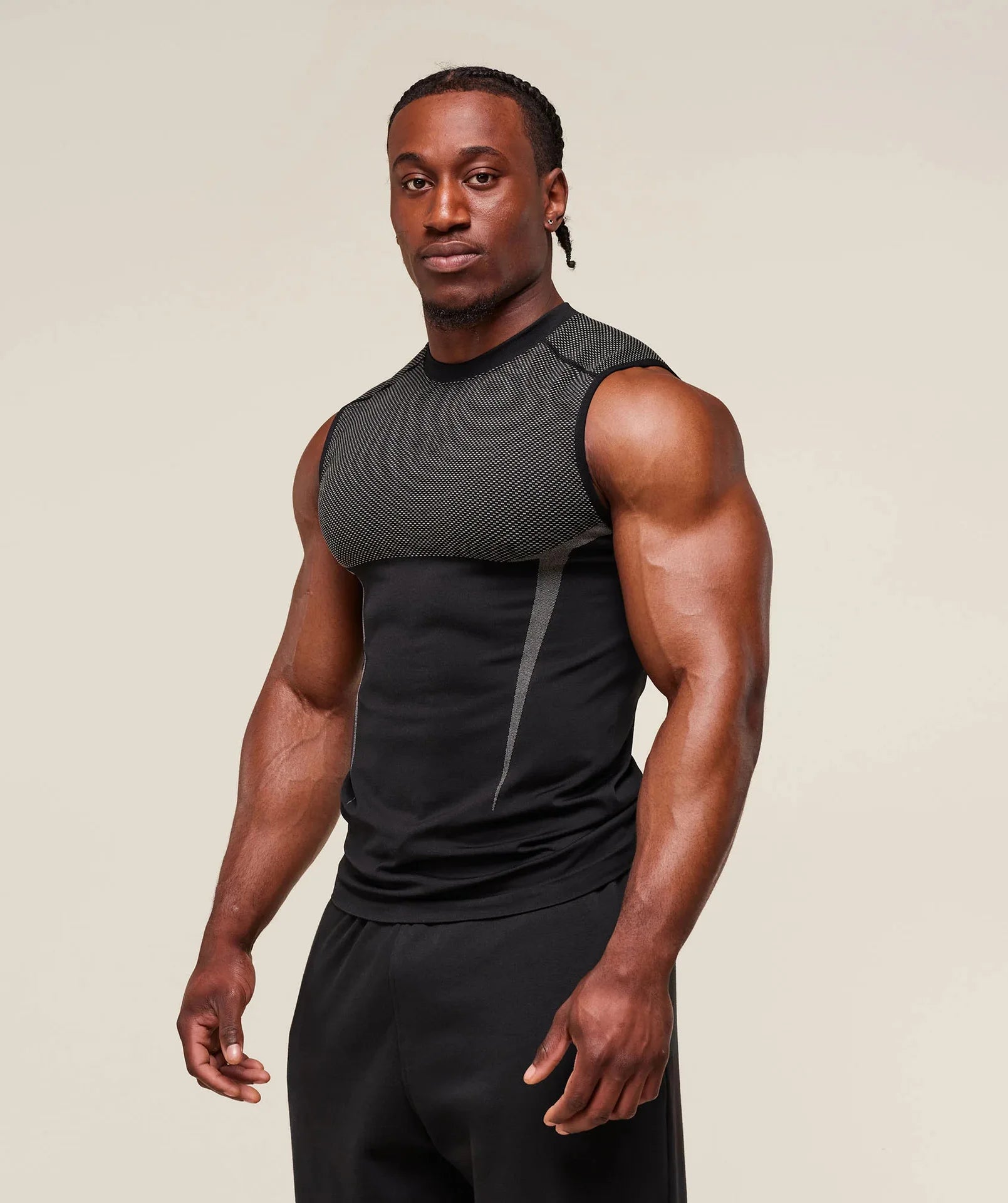 Summer Men's Tight sports vest