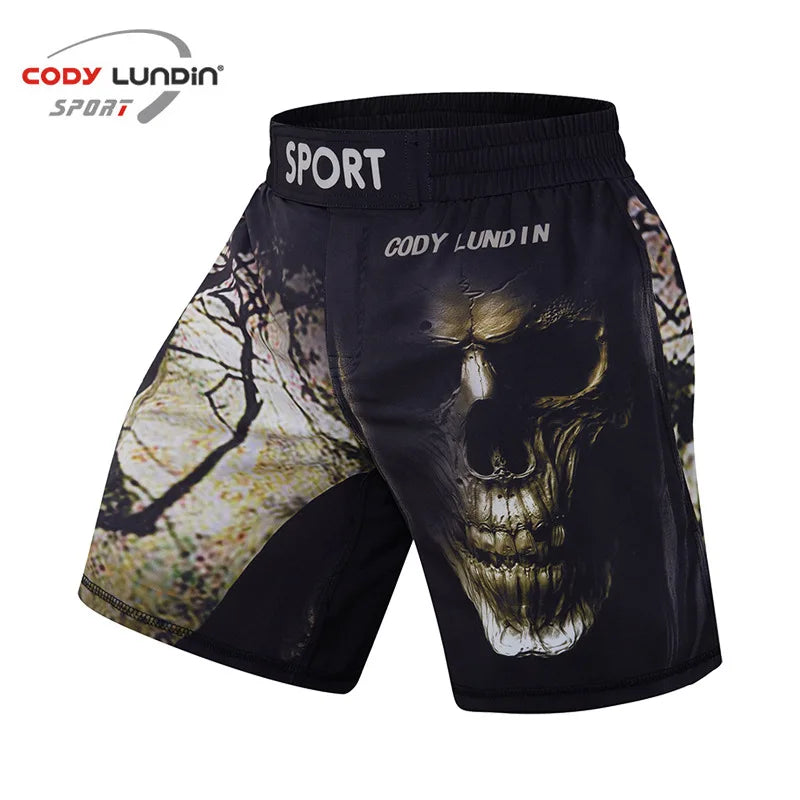 MMA Fight Shorts Boxing Sport Clothing Men Rashguard Muay Thai Mma shorts Fight Wear Bjj Jiu Jitsu Grappling Running Short Pants