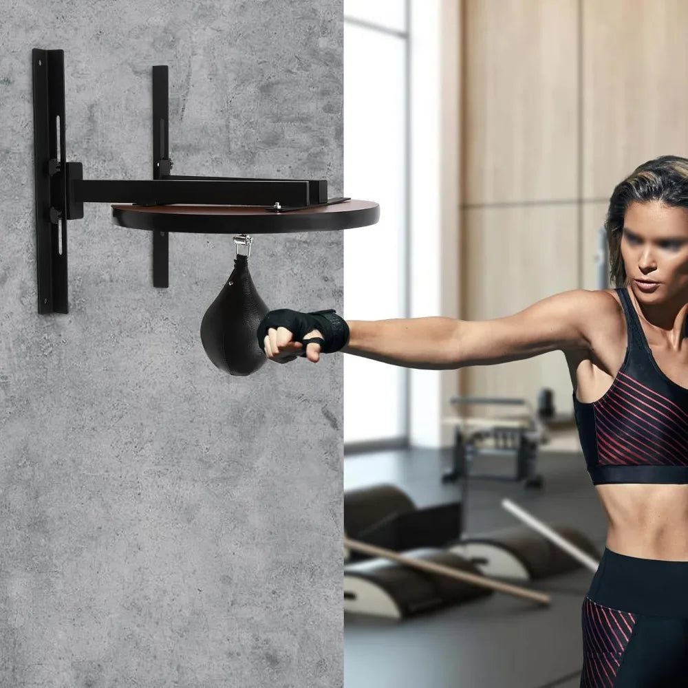 Heavy Duty Boxing Training Equipment with Punching Ball Adjustable Height for Home Fitness Boxing and Fitness Enthusiasts