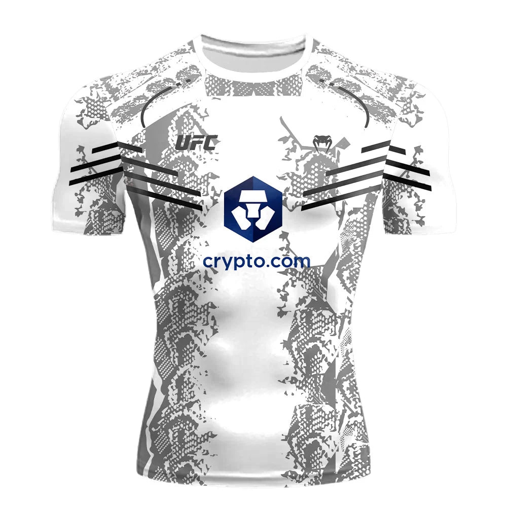 UFC Lightweight Training T-Shirt Breathable Summer Sportswear