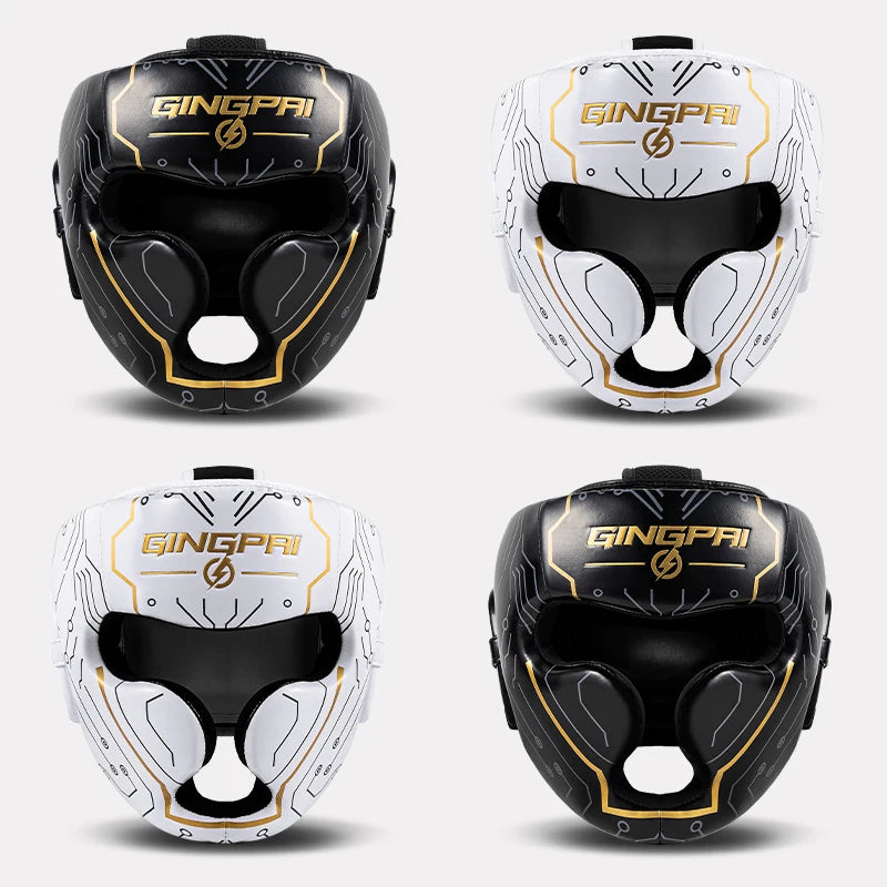 GINGPAI Head Protectors – Boxing & MMA Helmets for Competition & Training
