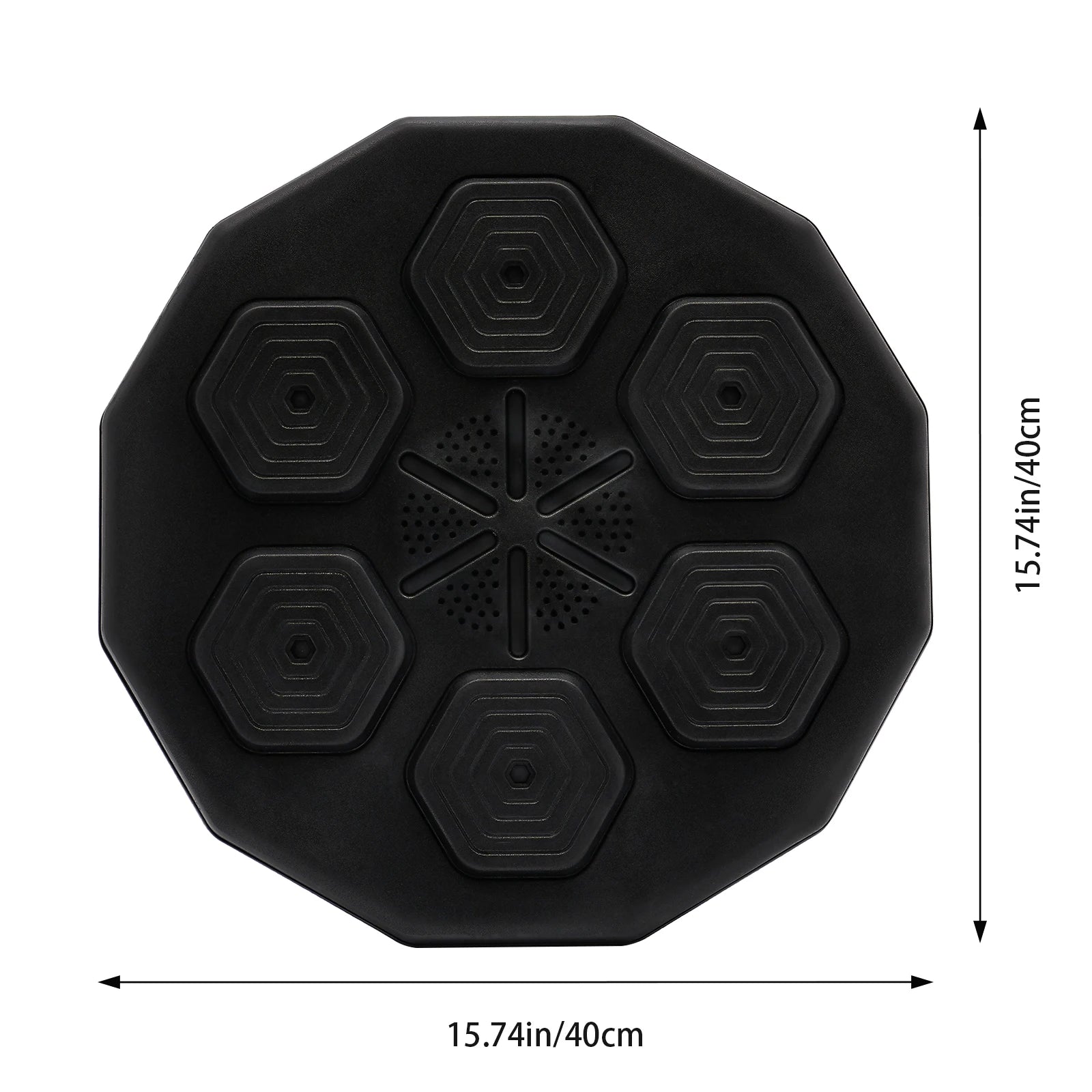 Wall-Mounted Led Light Boxing Equipment, Smart Music Boxing Machine with USB Charging and Bluetooth Connection for Bedroom, Gym