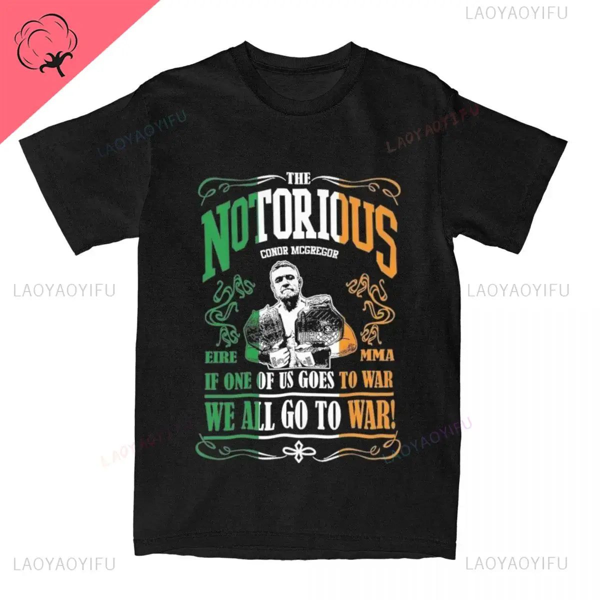 Classic Conor McGregor T-Shirt – Vintage Cotton