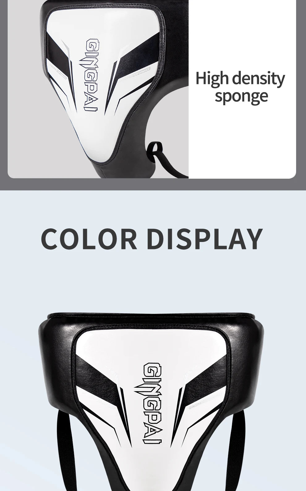 Gingpai Combat Sports Crotch Protector for Boxing, MMA, & Muay Thai