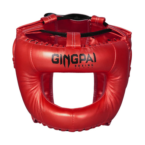 GINGPAI Full-Face MMA Helmet Kickboxing & Sanda Protection