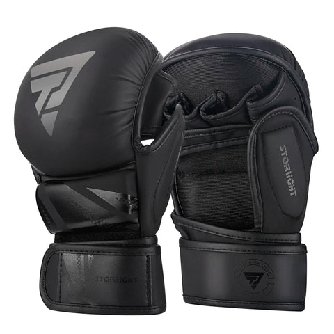 Professional MMA PU Leather Boxing Gloves