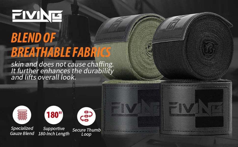 FIVING Boxing Training Handwrap Bandage