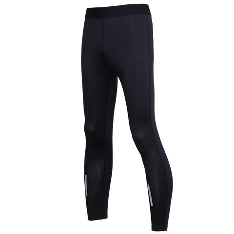 Elastic Waist Compression Leggings for Athletic Performance