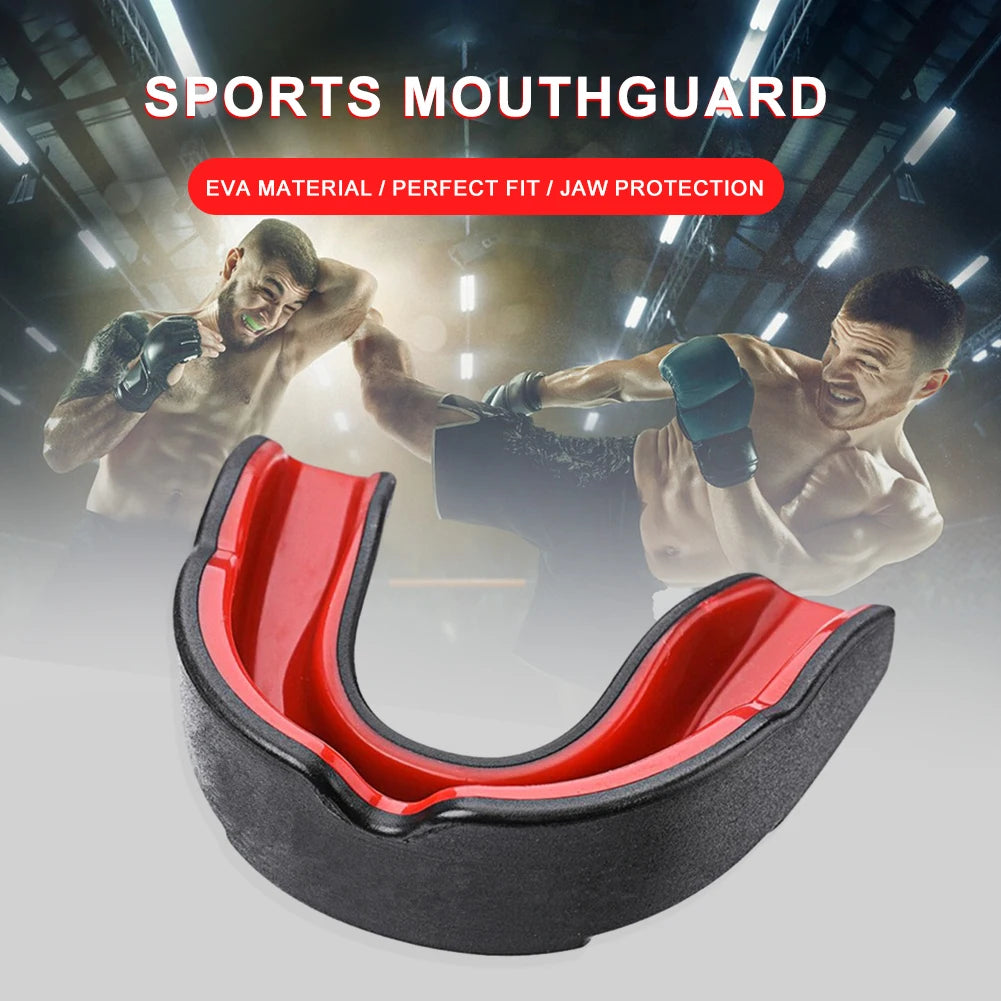 Mouth Guard Boxing Gum Shield Adults Junior Mouth Guard Sports Mouthguard for Football Wrestling Hockey Lacrosse Boxing