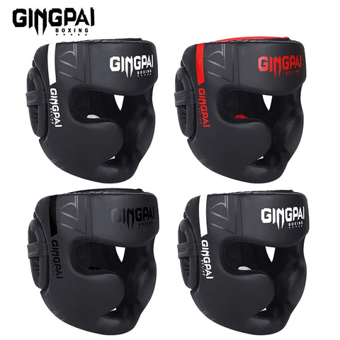 GINGPAI Boxing Head Protection Kickboxing, MMA & Sanda Training