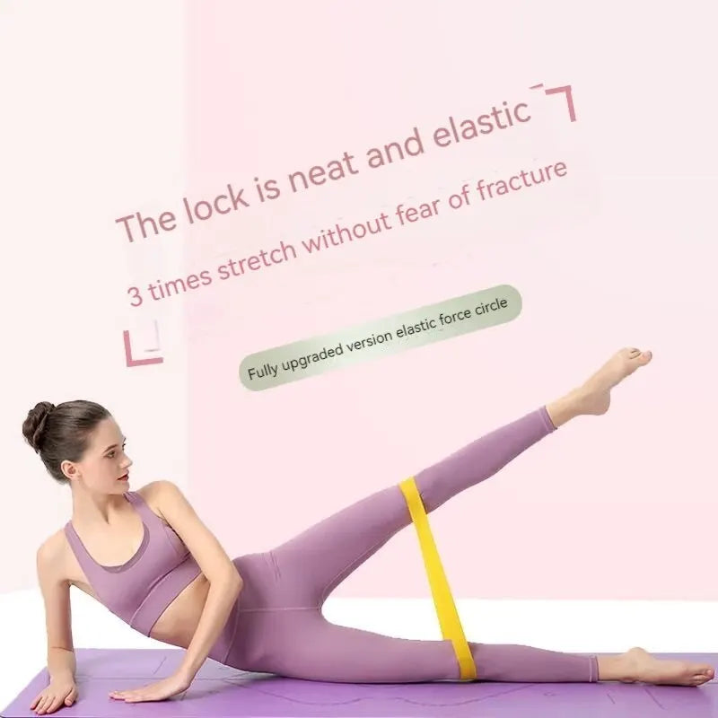 Latex Resistance Stretch Band – Mini Circle for Fitness & Strength Training