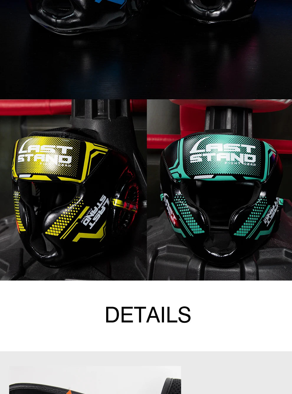 Last Stand Full-Cover Boxing Helmet – Thickened Head Guard for Karate, & Gym Training