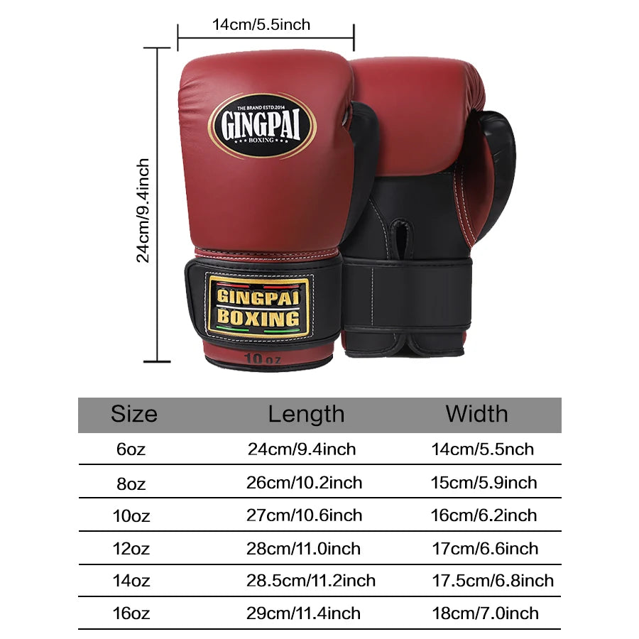 6/8/10/12/14/16oz Boxing Gloves for Women Men Kids Training Muay Thai,Sparring,Fighting Kickboxing,Heavy Punching Bag Gloves