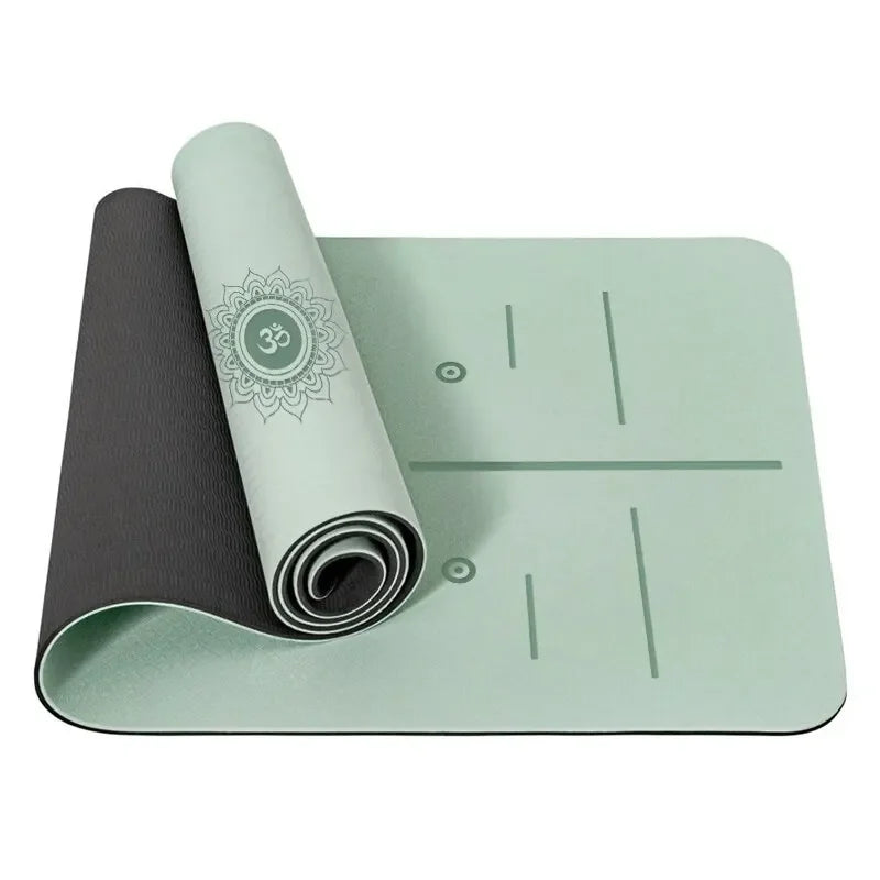 Professional Yoga Mat Non-Slip & Eco-Friendly with Strap