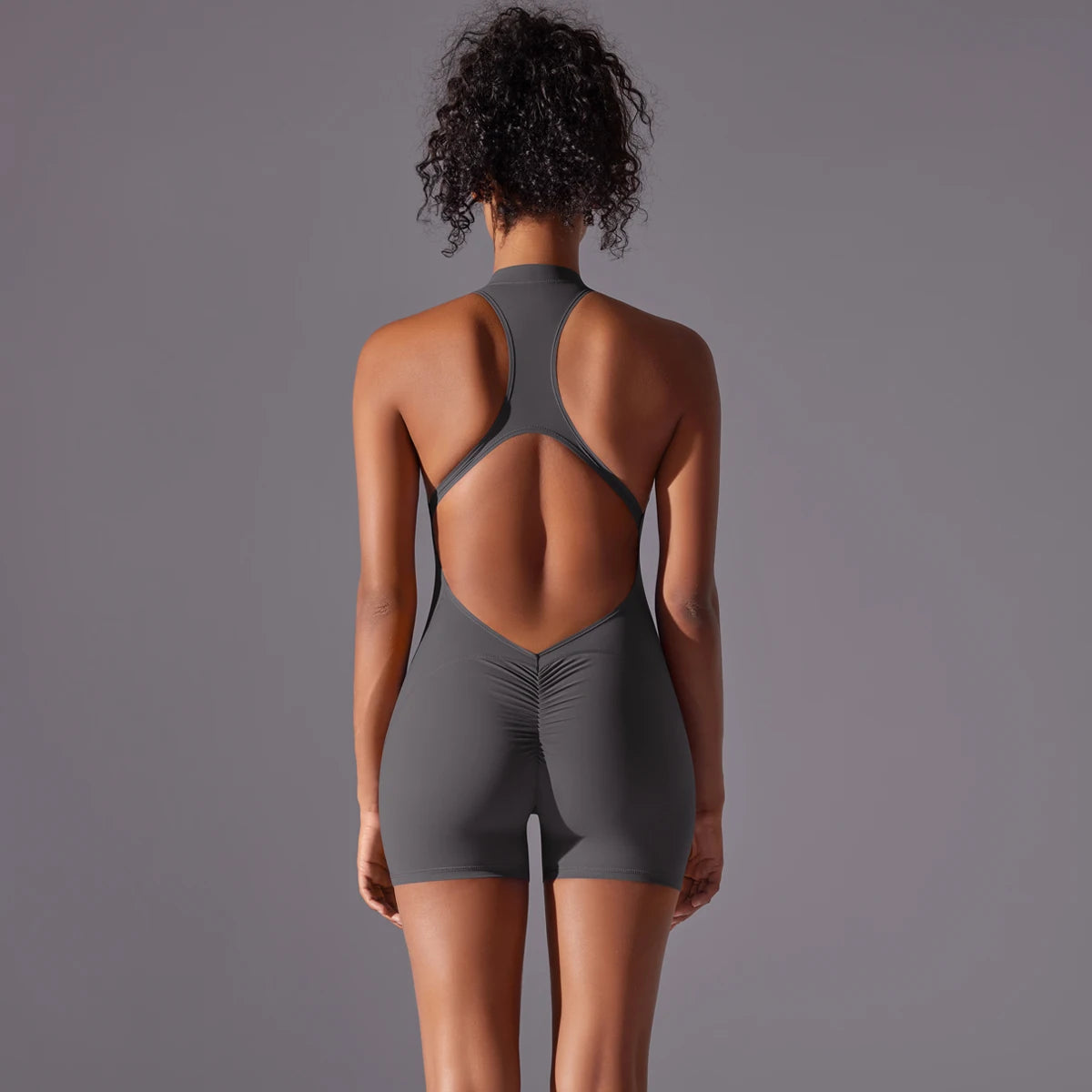 Fitness Bodysuit – Breathable One-Piece Sportswear for Gym & Yoga