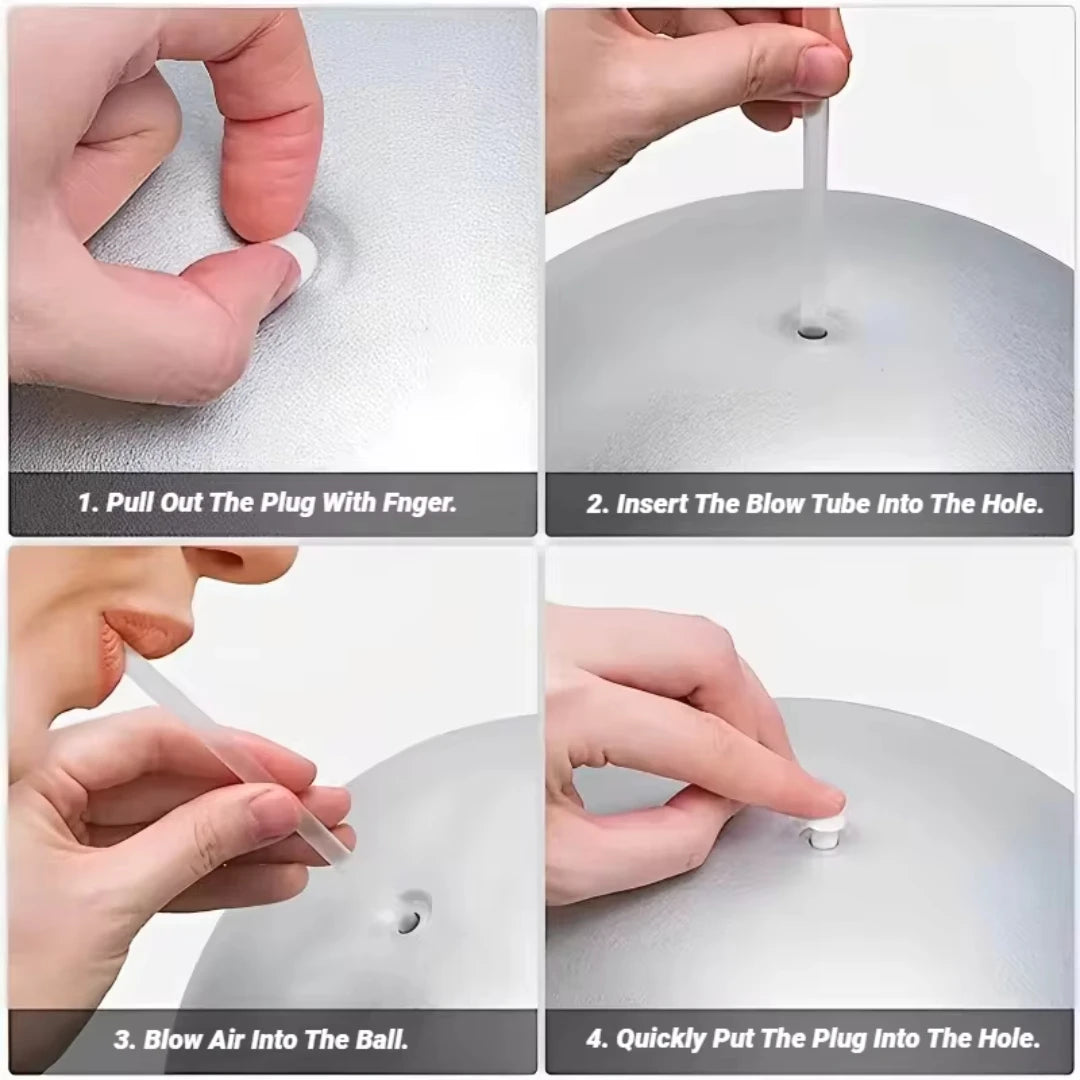 Mini Yoga Pilates Ball – Core Fitness Balance & Indoor Training Therapy