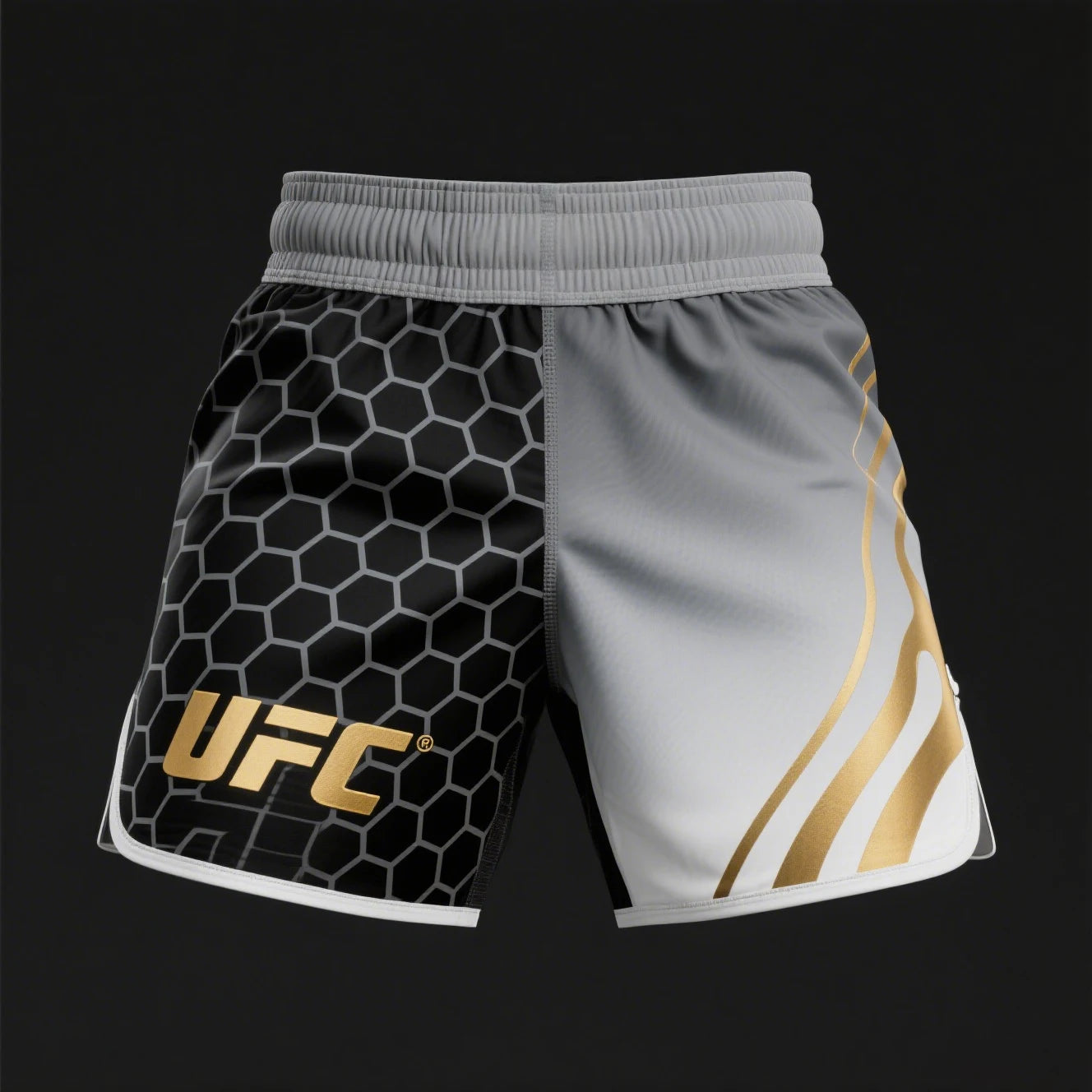 2025 UFC New MMA Fighting Competition Sports Men's and Women's Breathable Quick Drying Sweat Absorbing Boxing Training Shorts