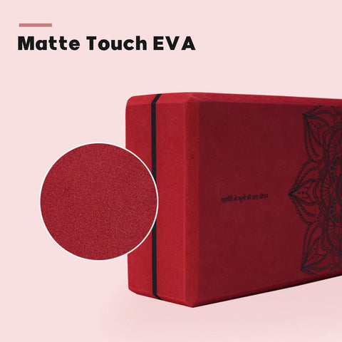 Yoga Block for Daily Practice Durable High-Density EVA Foam