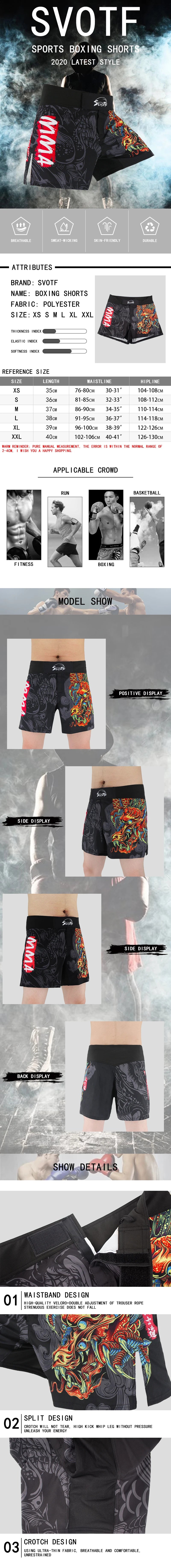 Pro MMA Shorts for Men Boxing, Kickboxing & MMA Workout Shorts