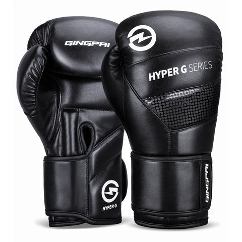 GINGPAI HYPHER G SERIES Boxing Gloves – PU Leather, Protective & Breathable