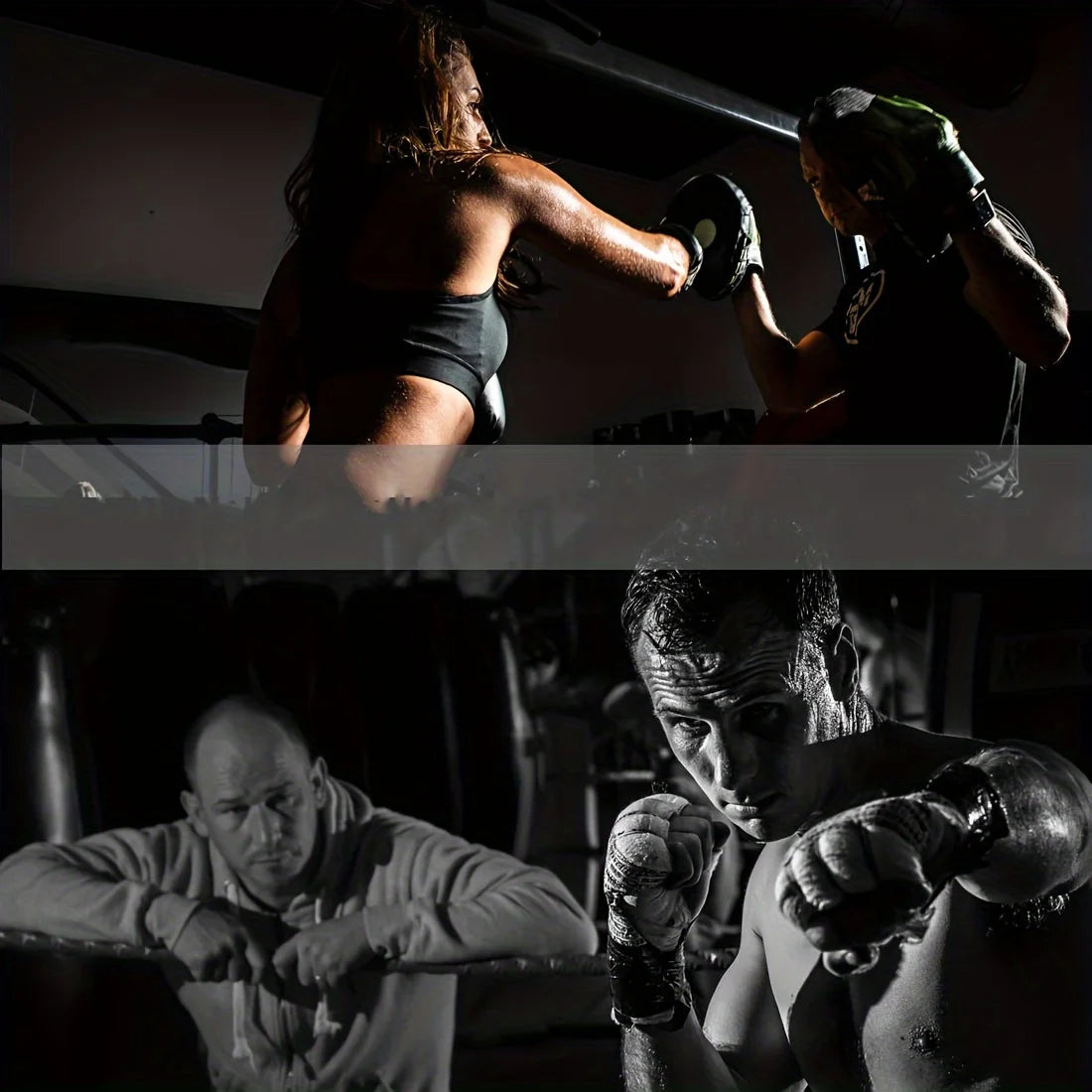 MMA Half-Finger Gloves for UFC, Boxing, Muay Thai & Training Sparring