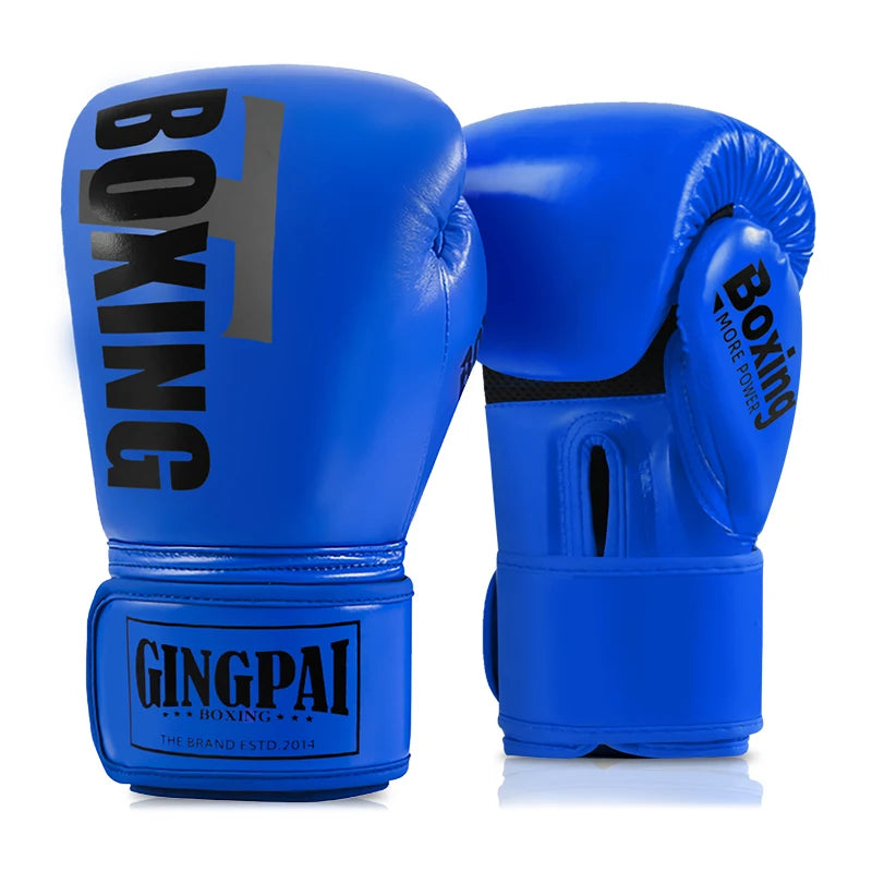 GINGPAI MMA Boxing Gloves – Muay Thai Sandbag Gloves for Training & Fighting