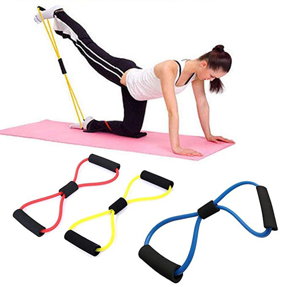 Yoga Resistance Bands – Elastic Puller for Home Gym & Bodybuilding