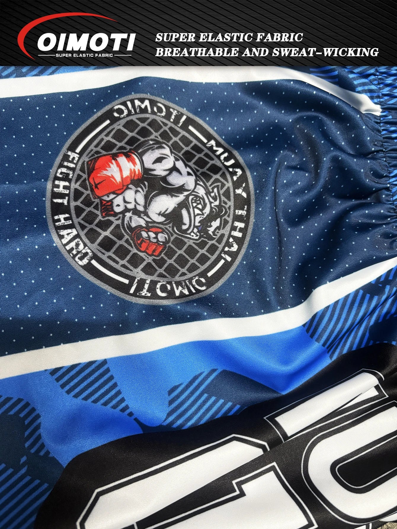 ONE Sports Quick-Drying Breathable Super Elastic Shorts for Boxing Sanda Fighting Training - Super Elastic Sports Pants