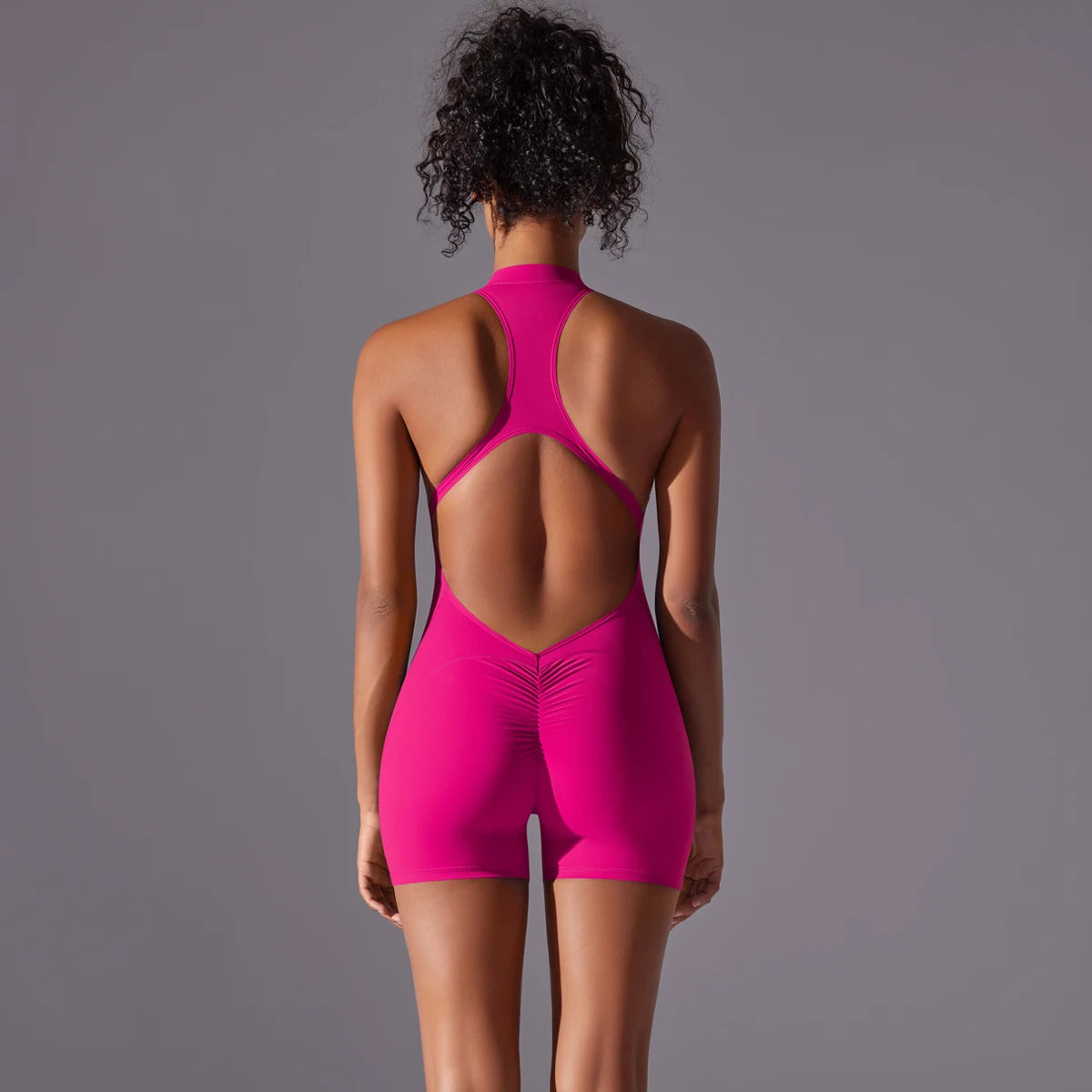 Fitness Bodysuit – Breathable One-Piece Sportswear for Gym & Yoga
