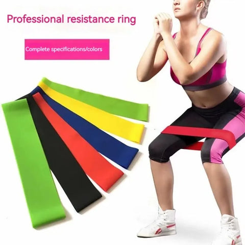 Latex Resistance Stretch Band – Mini Circle for Fitness & Strength Training