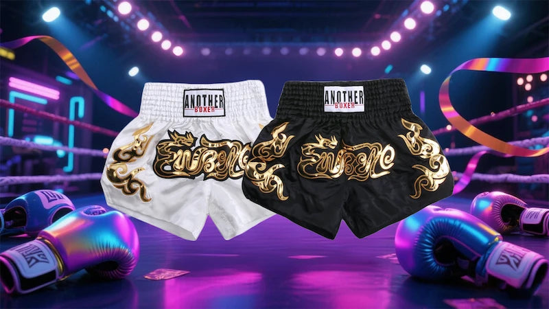Muay Thai Shorts 2025 New Thai Boxing Shorts Women Men Child Patchwork Kickboxing Training Pants Gym MMA Martial Arts Fight Gear