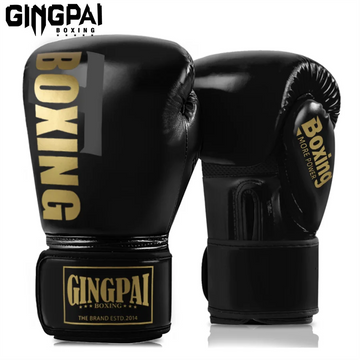 GINGPAI MMA Boxing Gloves – Muay Thai Sandbag Gloves for Training & Fighting