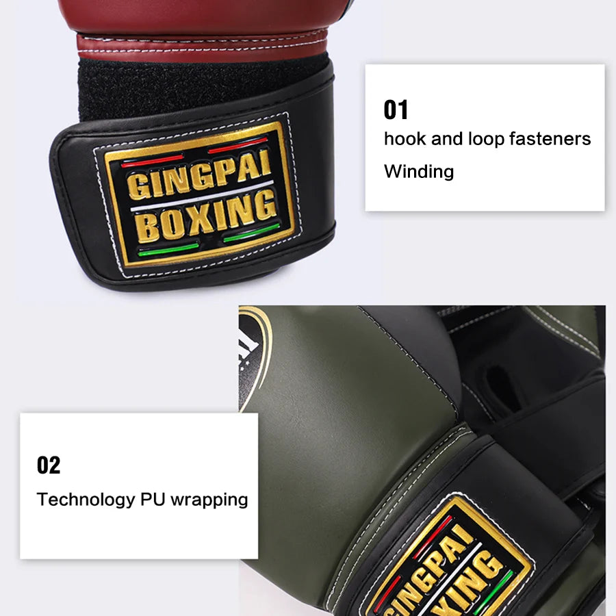6/8/10/12/14/16oz Boxing Gloves for Women Men Kids Training Muay Thai,Sparring,Fighting Kickboxing,Heavy Punching Bag Gloves