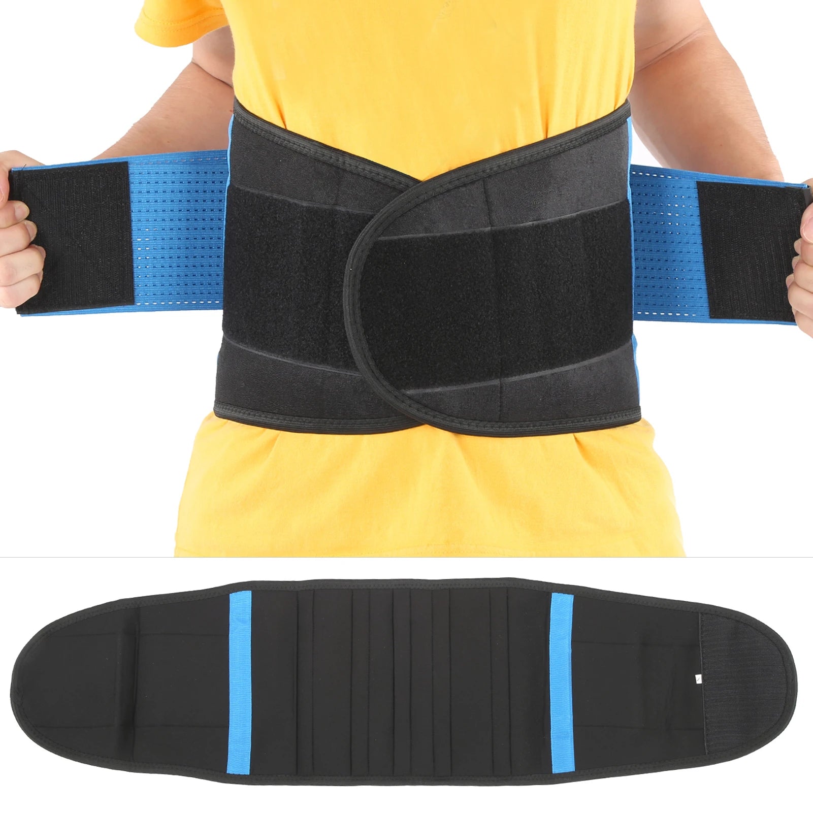 Adjustable Fitness Waistband Resistance Belt for Fat Burning