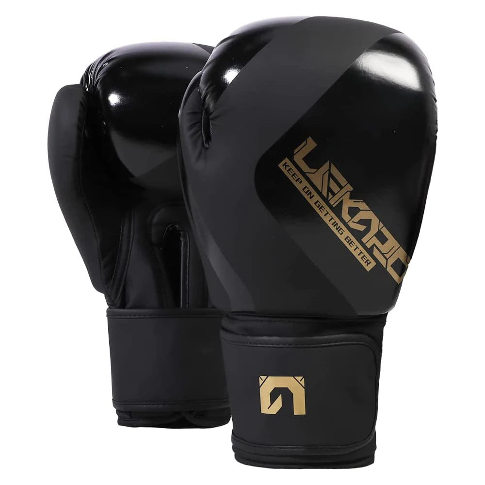 Adult Professional 12oz Boxing Training Gloves Pu Elastic Boxing Gloves Muay Thai Sanda Fighting Gloves For Men And Women Lekaro