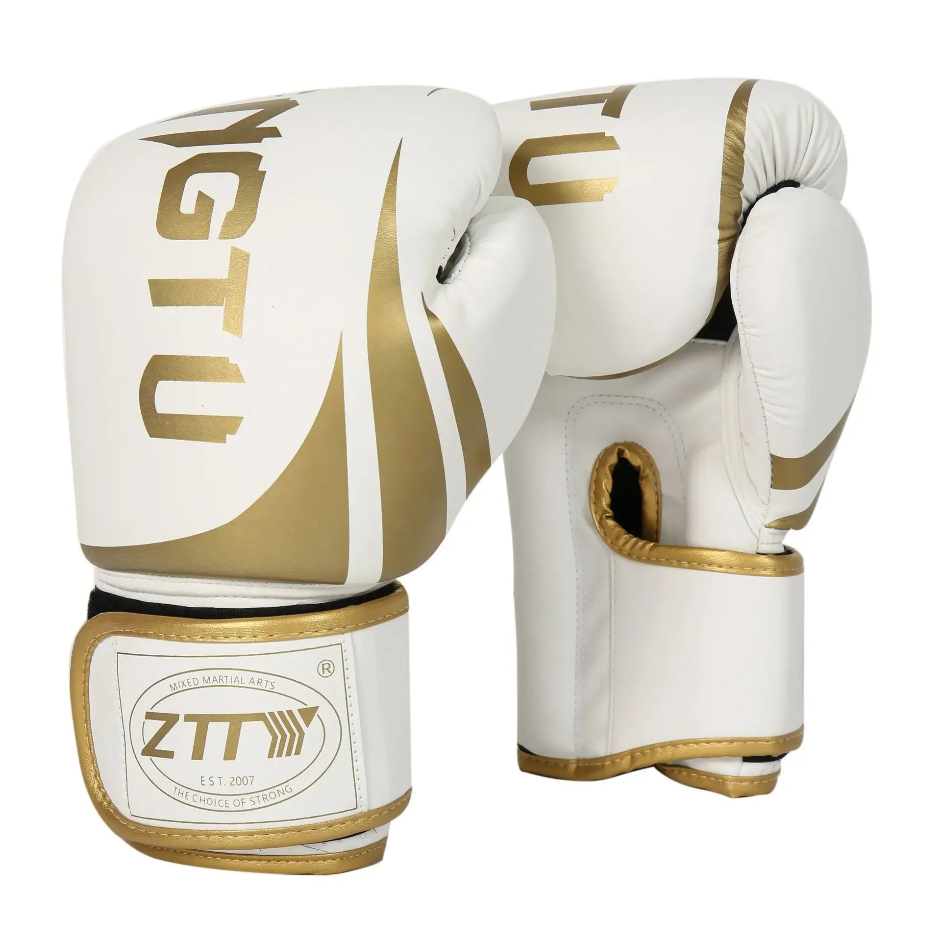 PU Breathable Boxing Gloves Professional Sanda, Muay Thai & Fighting Gloves