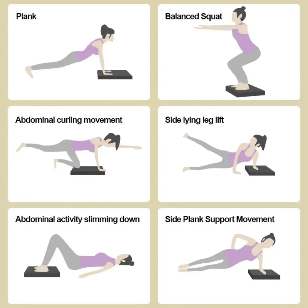 NBR Foam Balance Pad – Non-Slip Mat for Fitness & Yoga