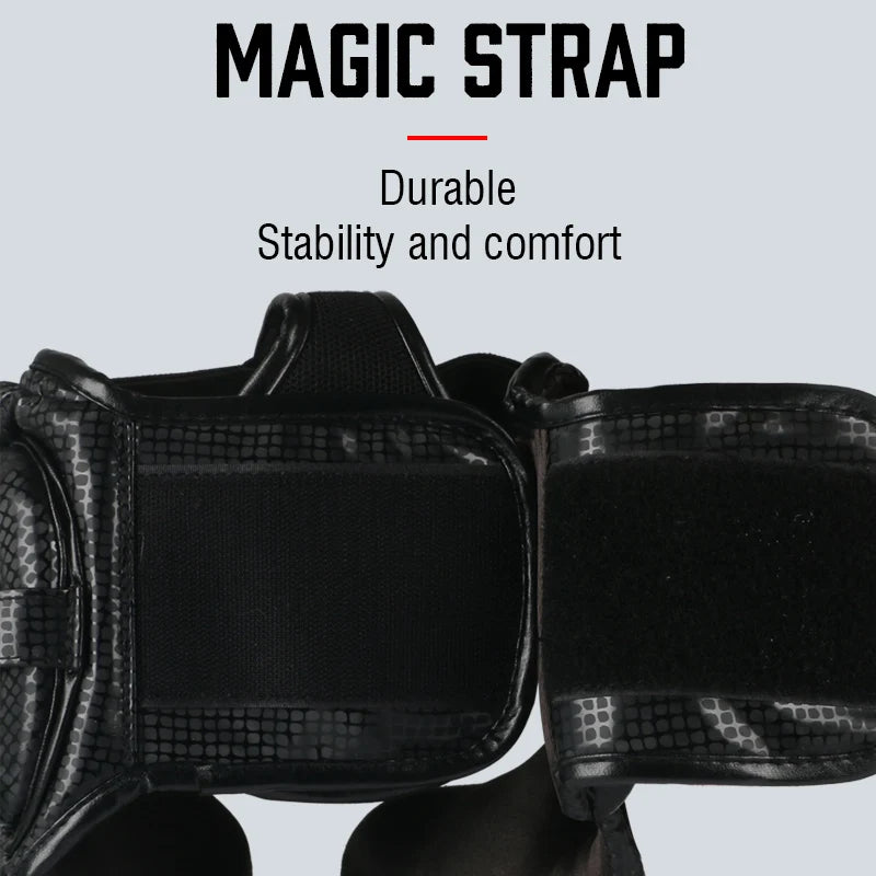 Gingpai Boxing Full-Face Safety Helmet for Muay Thai & MMA Training