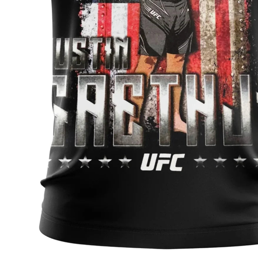 Justin Gaethje UFC 249 Champion 3D Print T-Shirts Men Women Short Sleeve T Shirt Streetwear Harajuku Y2k Tops Tees Clothing
