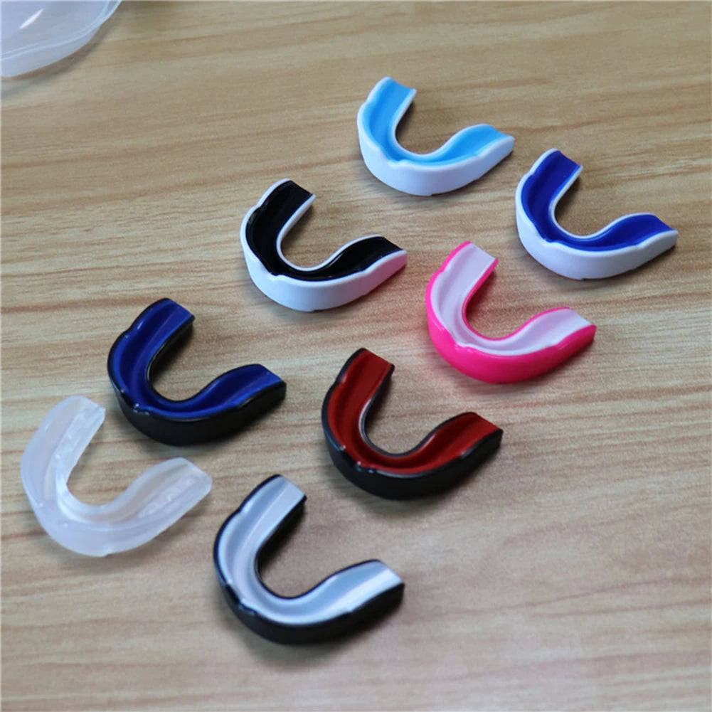 Mouth Guard Boxing Gum Shield Adults Junior Mouth Guard Sports Mouthguard for Football Wrestling Hockey Lacrosse Boxing
