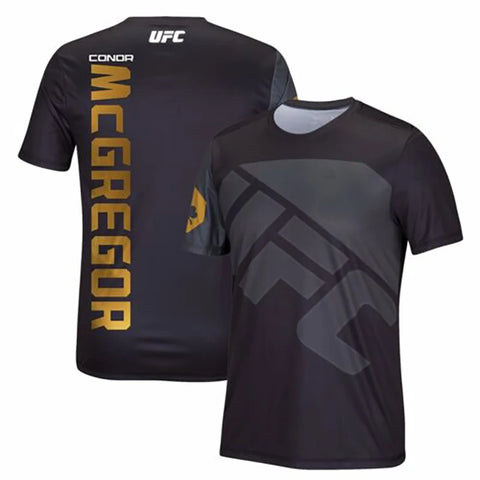 UFC Breathable Quick-Dry Men’s Combat Boxing Short Sleeve T-Shirt