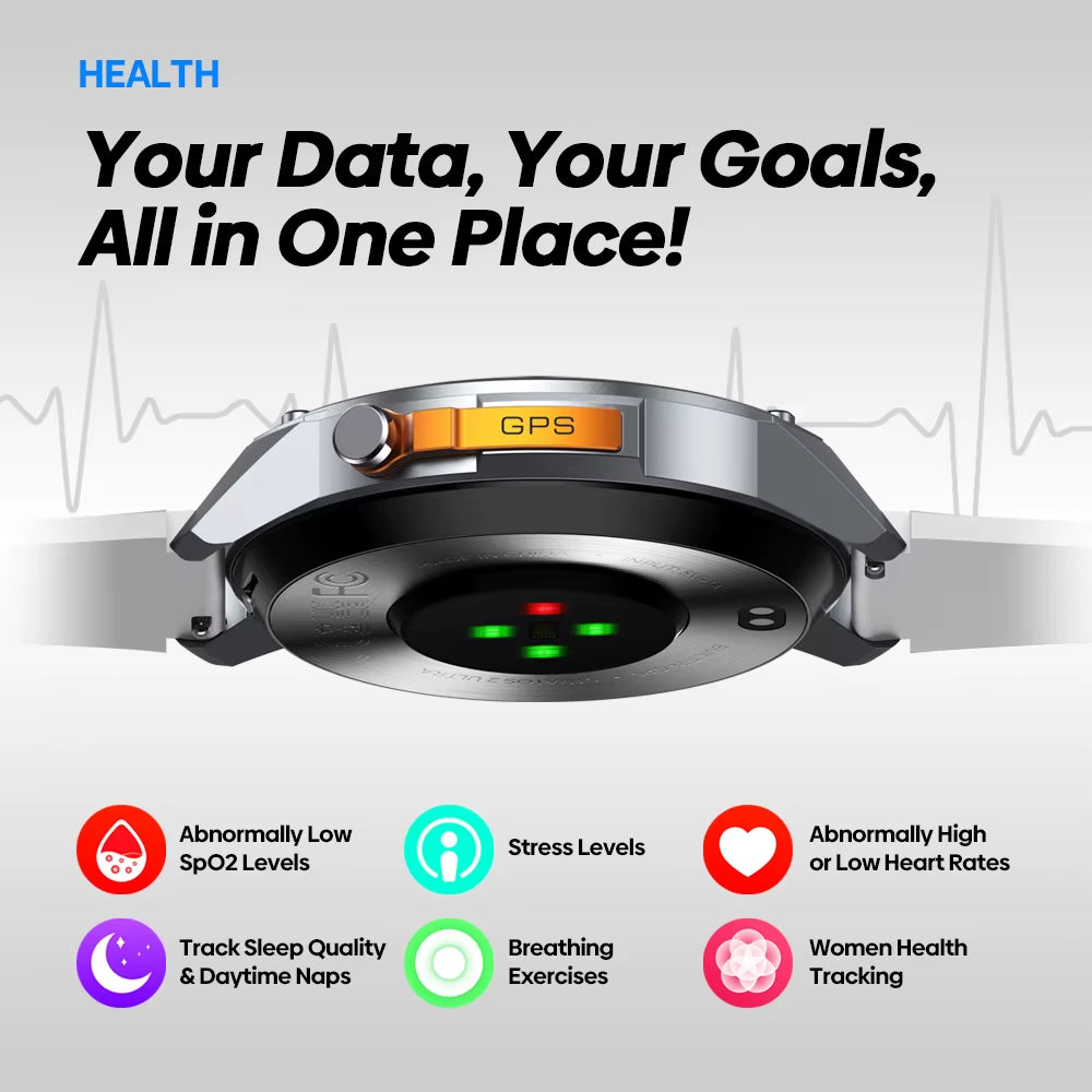Stratos 2 Ultra GPS Smart Watch: Track, Train, and Conquer